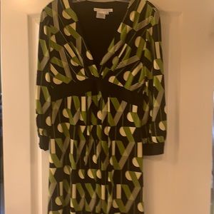 Wrap effect dress